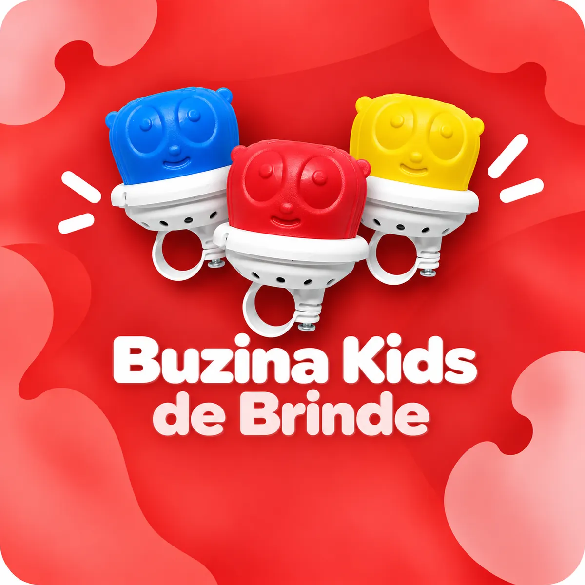 Buzina Kids de brinde